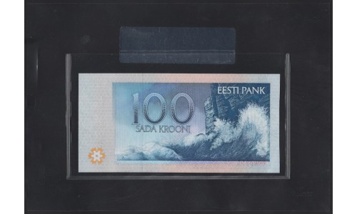 Эстония 100 крон 1994 запайка (ESTONIA 100 krooni 1994 sealed) P 79а : UNC