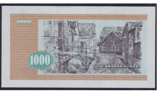 Фарерские Острова 1000 крон 1949 (1994) (FAEROE ISLANDS 1000 Krónur 1949 (1994)) P 24e: UNC
