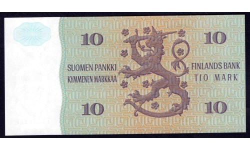 Финляндия 10 марок 1980 (FINLAND 10 Mark 1980) P111a(50) : UNC