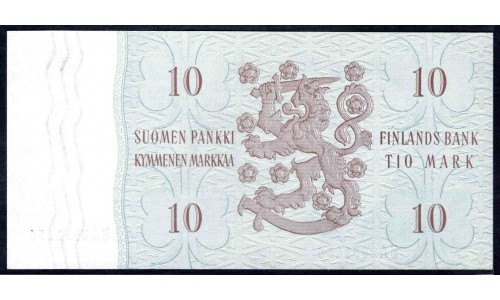 Финляндия 10 марок 1963 (FINLAND 10 Mark 1963) P 104a(93) : UNC