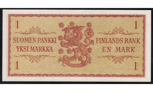 Финляндия 1 марка 1963 (FINLAND 1 Mark 1963) P 98a(23) : UNC