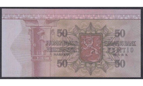 Финляндия 50 марок 1977 (FINLAND 50 Mark 1977) P 108a(63): UNC