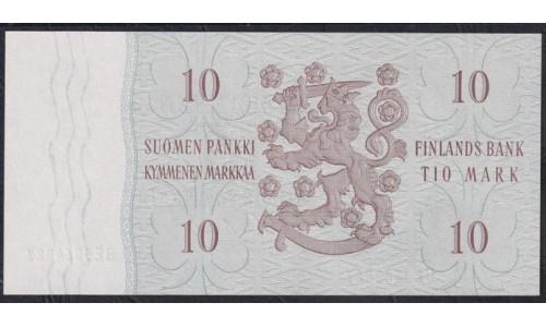 Финляндия 10 марок 1963 (FINLAND 10 Mark 1963) P 104a(89) : UNC