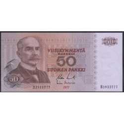 Финляндия 50 марок 1977 (FINLAND 50 Mark 1977) P 108a(14): UNC