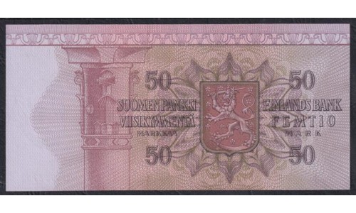 Финляндия 50 марок 1977 (FINLAND 50 Mark 1977) P 108a(14): UNC