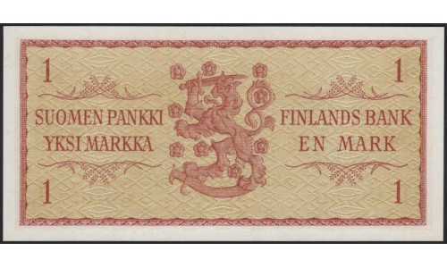 Финляндия 1 марка 1963 (FINLAND 1 Mark 1963) P 98a(08) : UNC