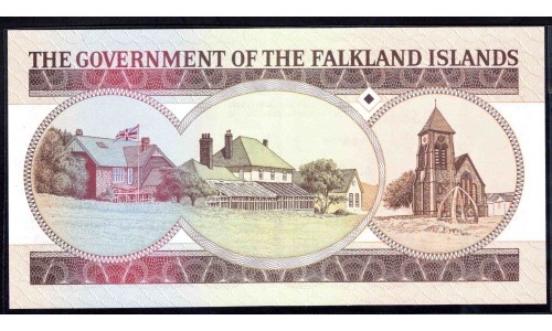 Фолклендские Острова 20 фунтов 1984 года (FALKLAND ISLANDS 20 Pounds 1984) P15: UNC