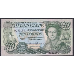 Фалклендские Острова 10 фунтов 2011 года (FALKLAND ISLANDS 10 Pounds 2011) P 18: UNC