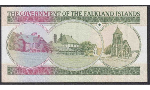 Фолклендские Острова 10 фунтов 1986 года (FALKLAND ISLANDS 10 Pounds 1986) P 14: UNC