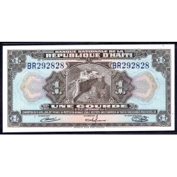 Гаити 1 гурд 1919 г. (HAITI 1 Gourde 1919) P 185: UNC
