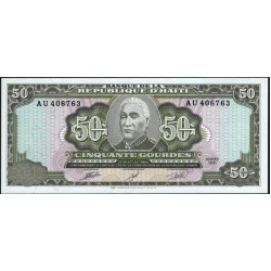 Гаити 50 гурдов 1991 (HAITI 50 Gourdes 1991) P 257 : UNC