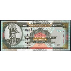 Гаити 250 гурдов 2000 г. (HAITI 250 Gourdes 2000) P 269a: UNC