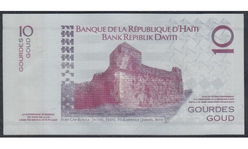 Гаити 10 гурдов 2004 г. (HAITI 10 Gourdes 2004) P 272: UNC