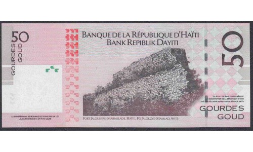 Гаити 50 гурдов 2004 г. (HAITI 50 Gourdes 2004) P 274а: aUNC