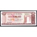 Гайана 10 долларов (1966 -92) (GUYANA 10 dollars (1966-92)) P 23d : UNC