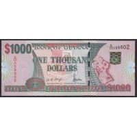 Гайана 1000 долларов (2000-2005) (GUYANA 1000 dollars (2000-2005)) P 35(1): UNC