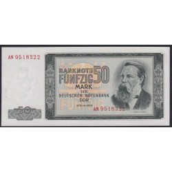 Германия, ГДР  50 марок 1964 года (Germany DDR 50 mark 1964) P 25: UNC