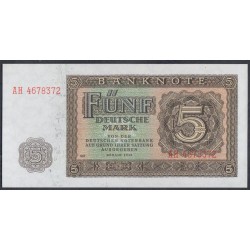 Германия, ГДР 5 марок 1948 год  (Germany DDR 5 Deutsche mark 1948 year) P 11b: UNC