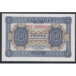 Германия, ГДР 50 пфеннигов 1948 год  (Germany DDR 50 pfennig 1948 year) P 8b: UNC
