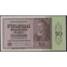Германия 50 триллионов 1924 год, РАРИТЕТ (Germany 50 Billionen rentenmark 1924) P 139: XF