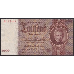 Германия 1000 марок 1936 год (Germany 1000 Reichsmark 1936 year) P 184: UNC--