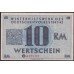 Германия, зимняя помощь 10 рейхсмарок 1941-42 год, A 075.781, 6 выпуск (Germany Kriegswinterhilfswerk 10 reichsmark 1941-42 year) : XF/aUNC