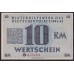 Германия, зимняя помощь 10 рейхсмарок 1941-42 год, A 416.476, 6 выпуск (Germany Kriegswinterhilfswerk 10 reichsmark 1941-42 year) : aUNC