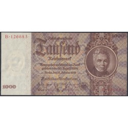 Германия 1000 марок 1936 год (Germany 1000 Reichsmark 1936 year) P 184: UNC--