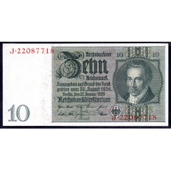 Германия 10 рейхсмарок 1929 год (Germany 10 Reichsmark 1929 year) P 180: UNC