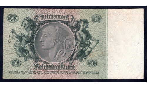 Германия 50 рейхсмарок 1933 год (Germany 50 Reichsmark 1933 year) P 182b: XF/aUNC