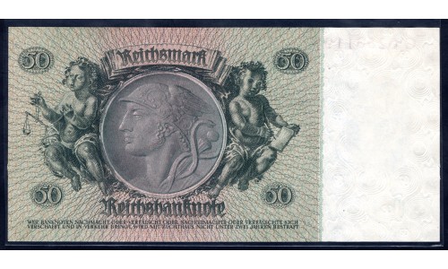 Германия 50 рейхсмарок 1933 год (Germany 50 Reichsmark 1933 year) P 182b: UNC