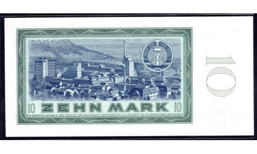 Германия, ГДР  10 марок 1964 год (Germany DDR 10 mark 1964 year) P 23: UNC