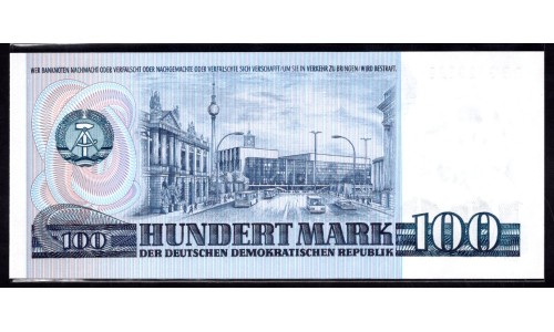 Германия, ГДР  100 марок 1975 год (Germany DDR 100 mark 1975 year) P 31a: UNC