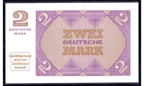 ФРГ 2 марки 1967 (Germany, GFR 2 Mark 1967 year) P 29: UNC