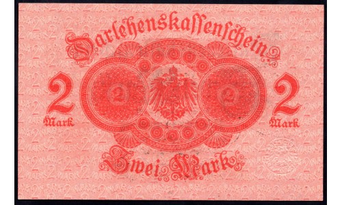 Германия 2 марки 1914 год (Germany 2 Mark 1914 year) P 54: UNC