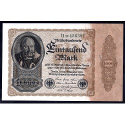 Германия 1000 марок 1922 год (Germany 1000 Mark 1922 year) P 82а: UNC