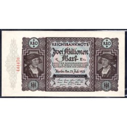 Германия 2000000 марок 1923 год (Germany 2000000 Mark 1923 year) P 89а: UNC