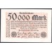 Германия 50000 марок 1923 год (Germany 50000 Mark 1923 year) P 99: UNC