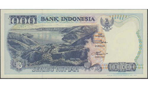 Индонезия 1000 рупий 1992 (1995) г. (Indonesia 1000 rupiah 1992 (1995) year) P129d:UNC