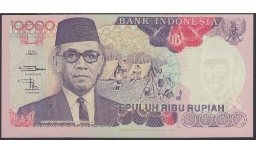 Индонезия 10000 рупий 1992 (1994) г. (Indonesia 10000 rupiah 1992 (1994) year) P131c:UNC