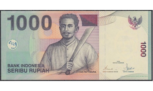 Индонезия 1000 рупий 2000 (2005) г. (Indonesia 1000 rupiah 2000 (2005) year) P141f:UNC