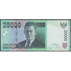 Индонезия 20000 рупий 2004 г. (Indonesia 20000 rupiah 2004 year) P144a:UNC