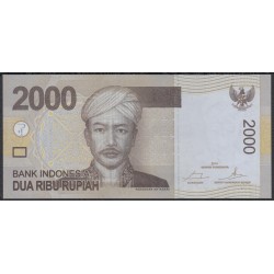 Индонезия 2000 рупий 2014 г. (Indonesia 2000 rupiah 2014 year) P148f:UNC