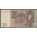 Германия 20 рейхсмарок 1929 год (Germany 10 Reichsmark 1929 year) P 181 b: UNC