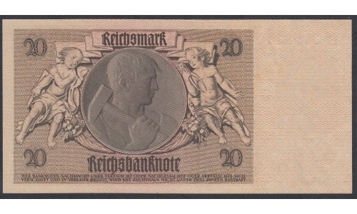 Германия 20 рейхсмарок 1929 год (Germany 10 Reichsmark 1929 year) P 181 b: UNC