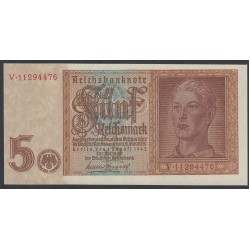 Германия 5 рейхсмарок 1942 год (Germany 5 reichsmark 1919 year) P 186: UNC