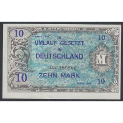 Германия 10 марок 1944 год (Germany 10 Mark 1944 year) P 194b: UNC