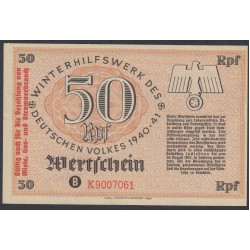 Германия, зимняя помощь 50 рейсхпфеннингов 1940-41 год, 5 выпуск (Germany Kriegswinterhilfswerk 50 reichspfennig 1940-41 year) :UNC