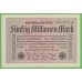 Германия 50000000 марок 1923 год, 2 вариант (Germany 50000000 Mark 1923 year) P 109с: UNC-