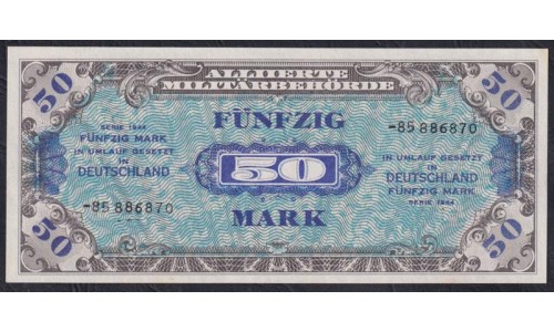 Германия 50 марок 1944 год (Germany 50 Mark 1944 year) P 196d: UNC